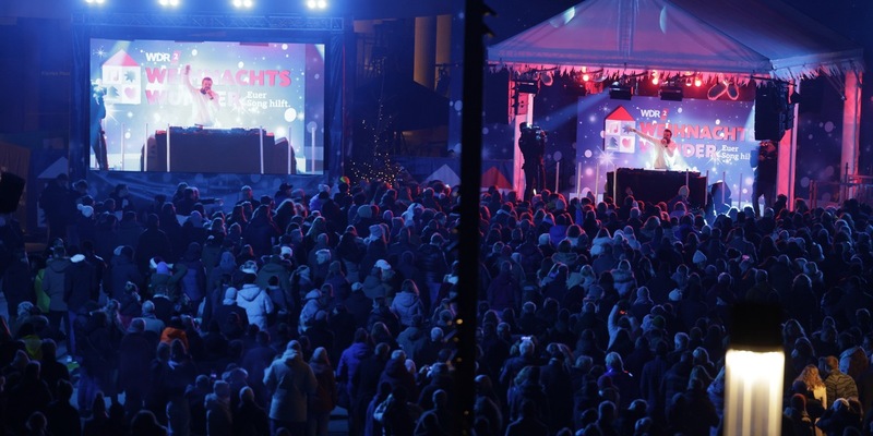 Mehr als 8,2 Millionen Euro beim WDR 2 Weihnachtswunder - Foto: presseportal.de