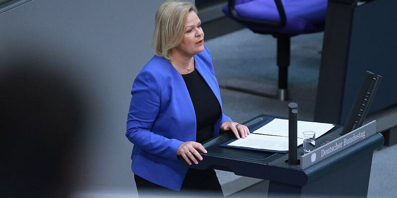 Nancy Faeser (Archiv) - Foto: über dts Nachrichtenagentur