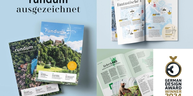 Design- und Digitalagentur GMK wird für das Magazin rundum mit dem German Design Award 2024 ausgezeichnet - Foto: presseportal.de