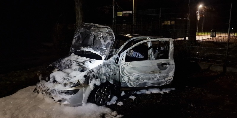POL-AC: Korrektur: Vorsätzliche Brandstiftung - Fahrzeugbrand im Nordkreis - Foto: presseportal.de