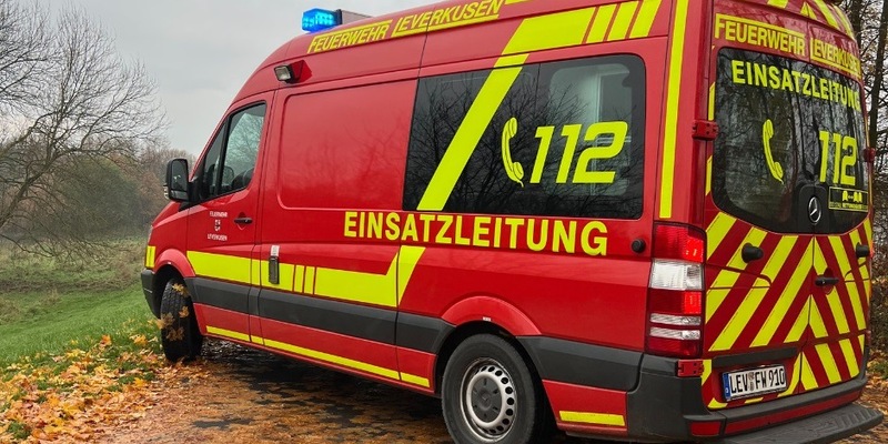 FW-LEV: Vermeintliche Schlage im Großen Silbersee - Foto: presseportal.de