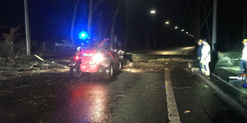 FW-BOT: Mehrere Einsätze durch Sturmtief Soltan - Foto: presseportal.de