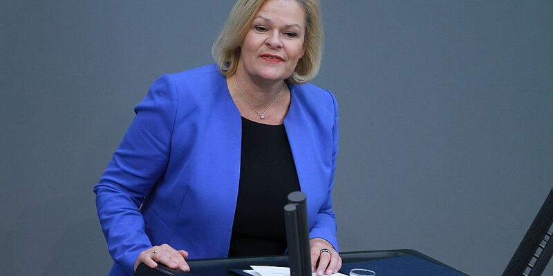 Nancy Faeser (Archiv) - Foto: über dts Nachrichtenagentur