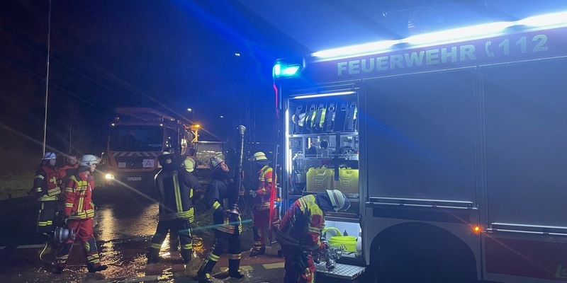 FW Minden: Bilanz von Sturmtief Zoltan - Foto: presseportal.de