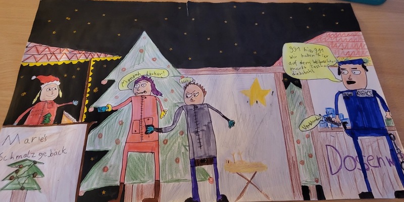 POL-CUX: Malwettbewerb der Polizei Cuxhaven zur Weihnachtszeit - Siegerehrungen - Foto: presseportal.de