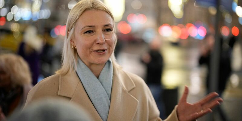 Jekaterina Dunzowa wurde die Registrierung zur Präsidentenwahl am 17. März verwehrt. - Foto: Alexander Zemlianichenko/AP/dpa