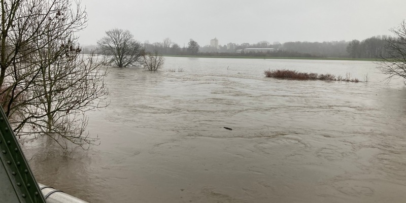 FW-E: Aktuelle Informationen der Feuerwehr zur Hochwassergefahr für die Stadt Essen - Foto: presseportal.de