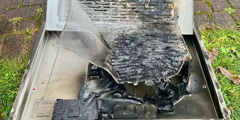 FW Hünxe: Eine verletzte Person nach Brand in Küche - Foto: presseportal.de