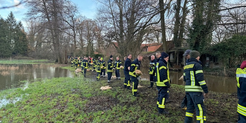 FW Flotwedel: Aktualisierte Informationen zur aktuellen Hochwasserlage in der Samtgemeinde Flotwedel - Foto: presseportal.de