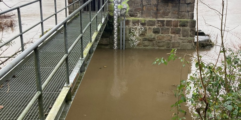 FW-E: Folgeinformation der Feuerwehr zur Hochwassergefahr für die Stadt Essen - Foto: presseportal.de