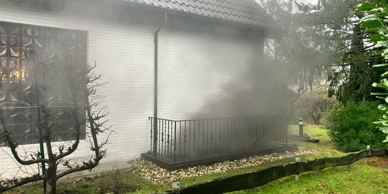 FW-Schermbeck: Kellerbrand - Foto: presseportal.de