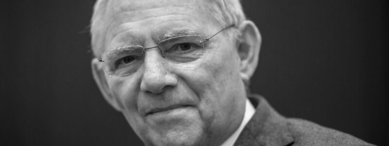 Der frühere Bundestagspräsident Wolfgang Schäuble ist tot. - Foto: Michael Kappeler/dpa