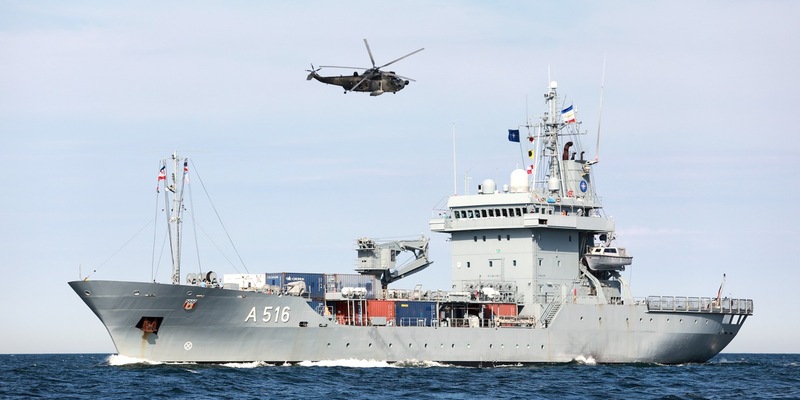 Tender Donau läuft zum NATO-Verband aus und übernimmt Führungsrolle - Foto: presseportal.de