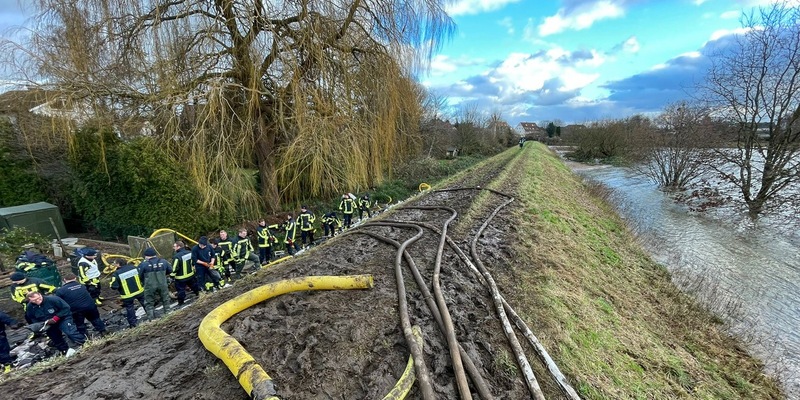 FW-BO: Überörtlicher Einsatz der Feuerwehr Bochum im Rahmen der Hochwasserlage in Hamm - Abschlussmeldung - Foto: presseportal.de