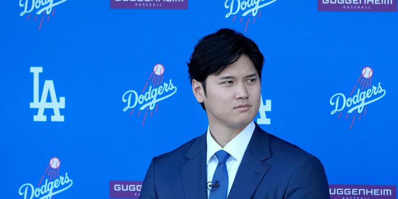Shohei Ohtani von den Los Angeles Dodgers ist der beste Baseballspieler der Welt. - Foto: Marcio Jose Sanchez/AP/dpa
