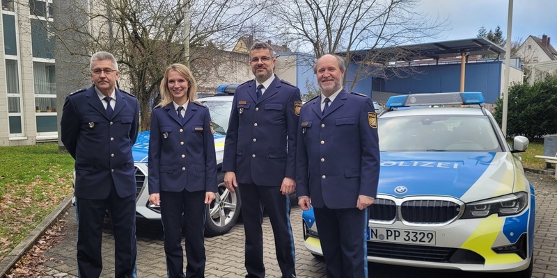 POL-MFR: (1488) Amtswechsel bei der Polizeiinspektion Schwabach - Foto: presseportal.de