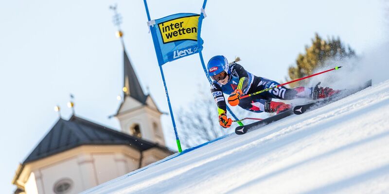 US-Superstar Mikaela Shiffrin siegte auch in Lienz. - Foto: Expa/Dominik Angerer/APA/dpa