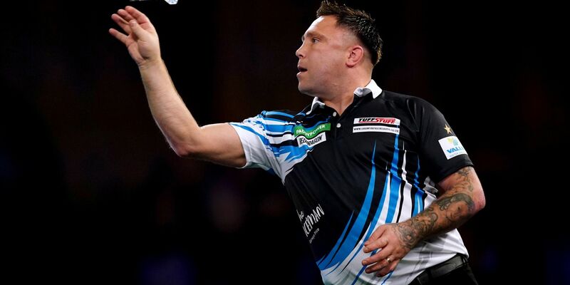 Gerwyn Price unterlag dem Nordiren Brendan Dolan in der dritten Runde überraschend mit 2:4. - Foto: John Walton/PA Wire/dpa