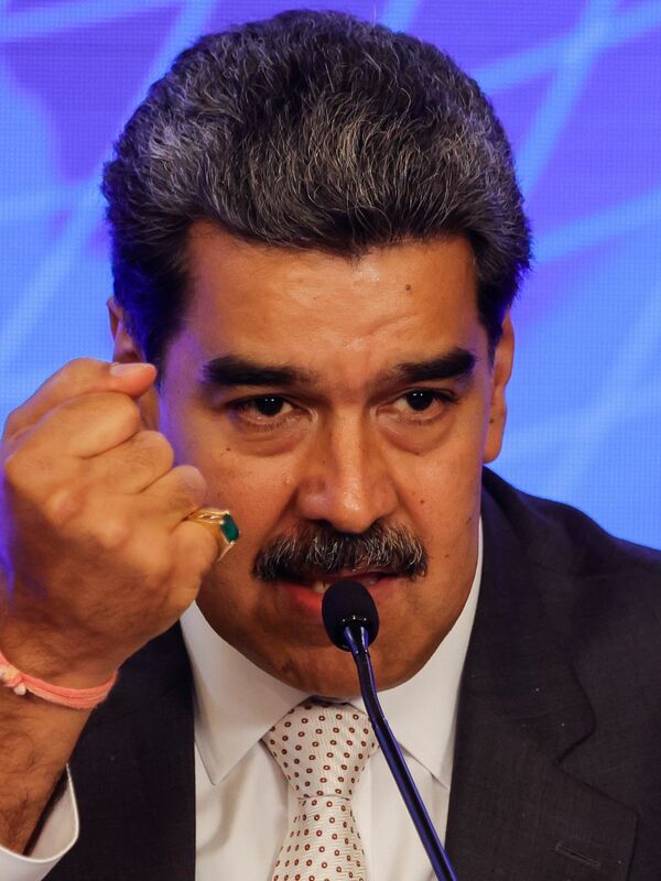 Bei einem Krisengespräch zwischen den Präsidenten von Venezuela und