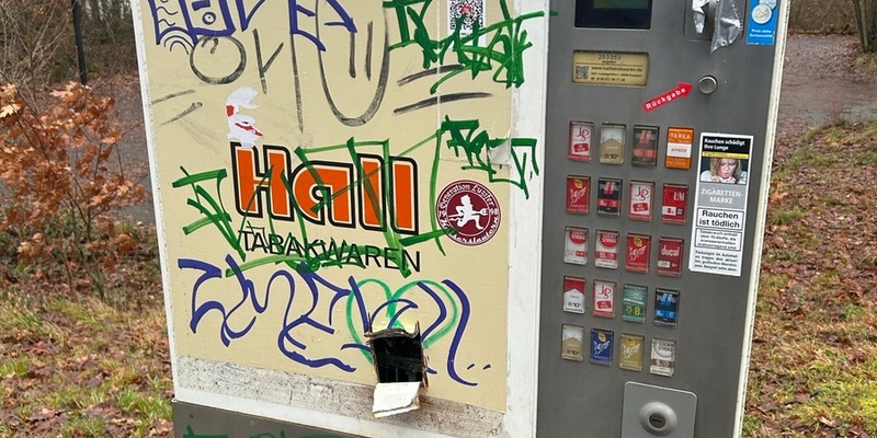 POL-PDTR: Diebstahl aus Zigarettenautomat - Zeugen gesucht! - Foto: presseportal.de
