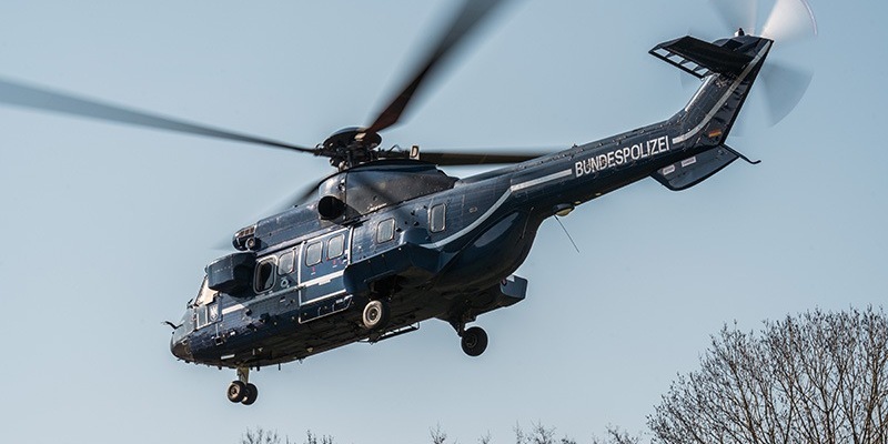 BPOLD 11: Einsatz des Flugdienstes der Bundespolizei zur Bekämpfung der Hochwasserlage - Foto: presseportal.de