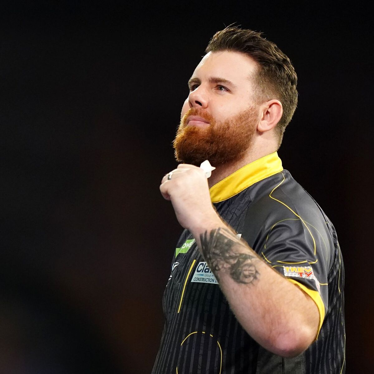 Scott Williams steht im Viertelfinale der Darts-WM in London. - Foto: Zac Goodwin/PA Wire/dpa