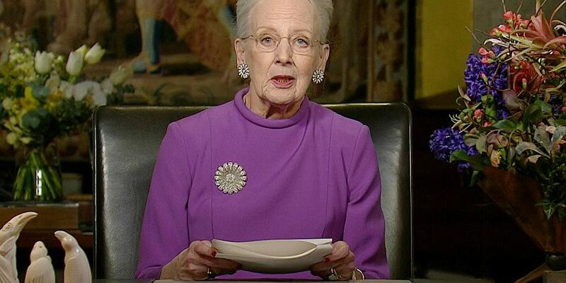 Margrethe II. bei der am 31.12.2023 ausgestrahlten Neujahrsansprache - Foto: DR, über dts Nachrichtenagentur