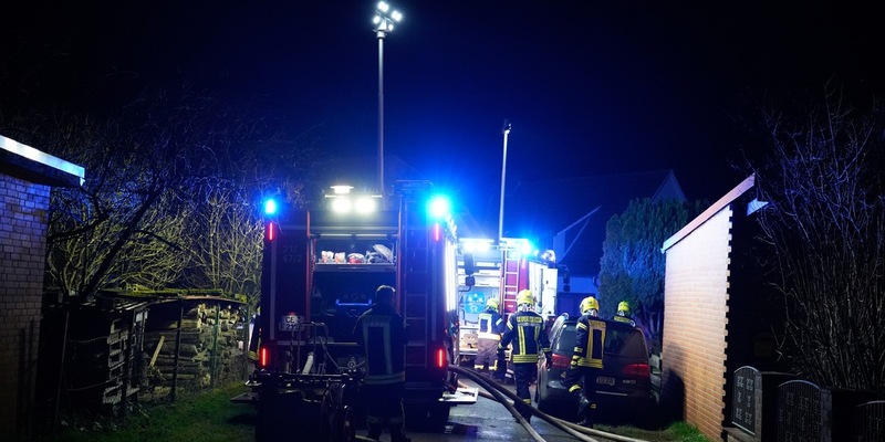FW Flotwedel: Bisher zwei Brandeinsätze in der Silvesternacht - Foto: presseportal.de