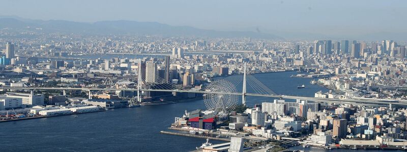 Osaka liegt an der Osaka Bay im Südwesten von Honshu, der Hauptinsel Japans. (Symbolbild) - Foto: -/XinHua/dpa