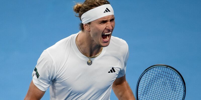 Tennis-Olympiasieger Alexander Zverev gewann das erste Match im Duell mit Frankreich. - Foto: Steven Markham/AAP/dpa