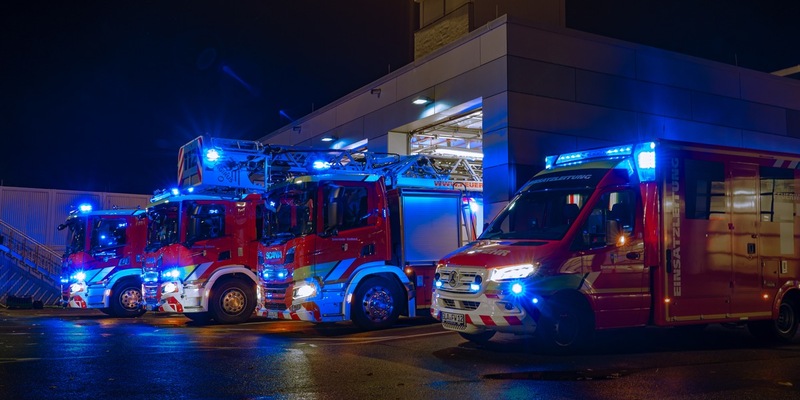FW-GLA: Rauchmelder und aufmerksame Nachbarn verhindern Schlimmeres - Foto: presseportal.de
