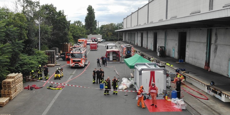 FW-F: Neuer Führungsdienst der Feuerwehr Frankfurt im Einsatz - Foto: presseportal.de