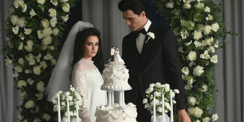 Priscilla (Cailee Spaeny) und Elvis (Jacob Elordi) haben 1967 geheiratet. - Foto: Philippe Le Sourd/Mubi/dpa