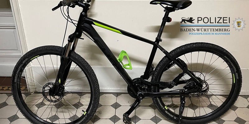 POL-MA: Heidelberg: Eigentümer nach Fahrraddiebstahl gesucht - Foto: presseportal.de