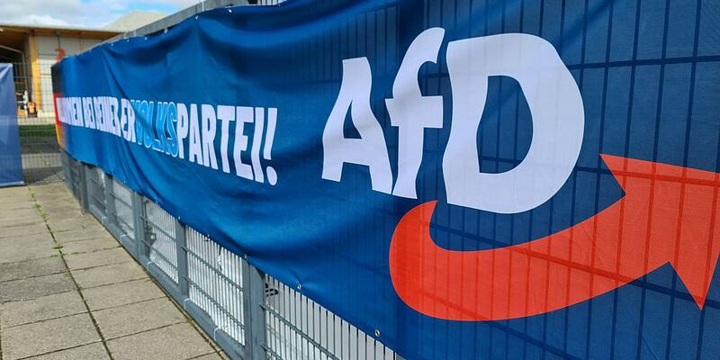 Logo vor AfD-Parteitag (Archiv) - Foto: über dts Nachrichtenagentur