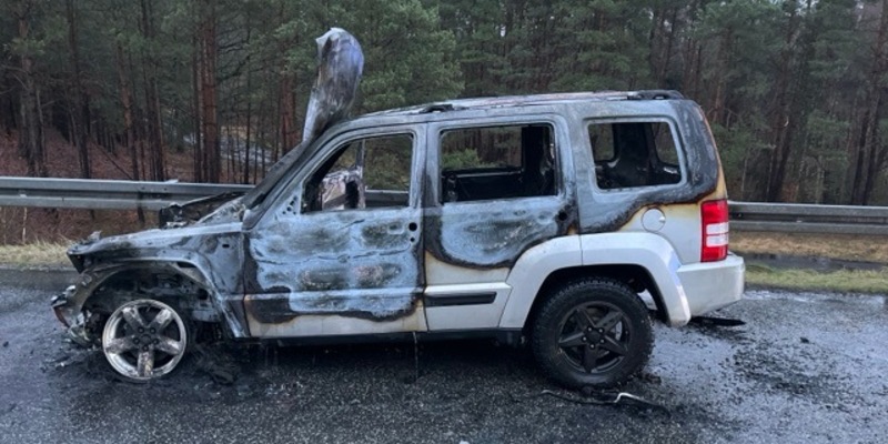 POL-GÜ: PKW-Brand auf der Autobahn 19 - Foto: presseportal.de