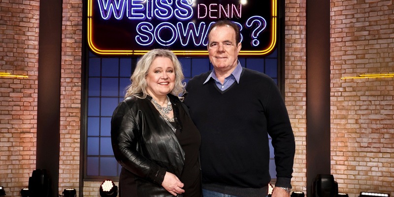 Heintje trifft Anita - Hein Simons und Anita Hegerland bei Wer weiß denn sowas? / Das Wissensquiz vom 8. bis 12. Januar 2024, um 18:00 Uhr im Ersten - Foto: presseportal.de