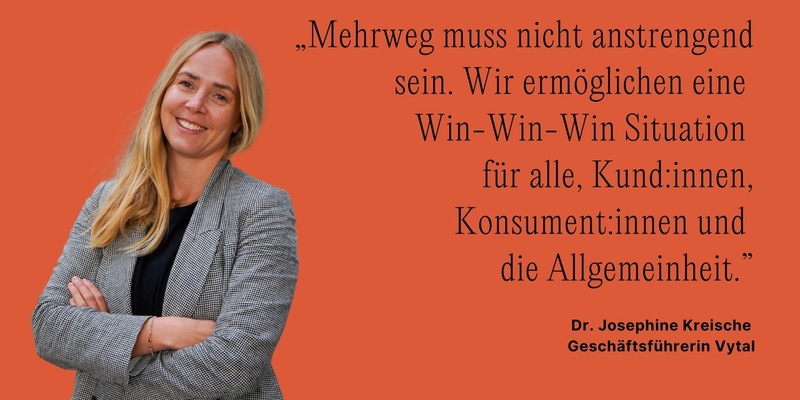 Ein Jahr Mehrwegangebotspflicht: Ein guter erster Schritt, aber mit Nachbesserungsbedarf / Vytal zeigt, wie es besser geht - Foto: presseportal.de