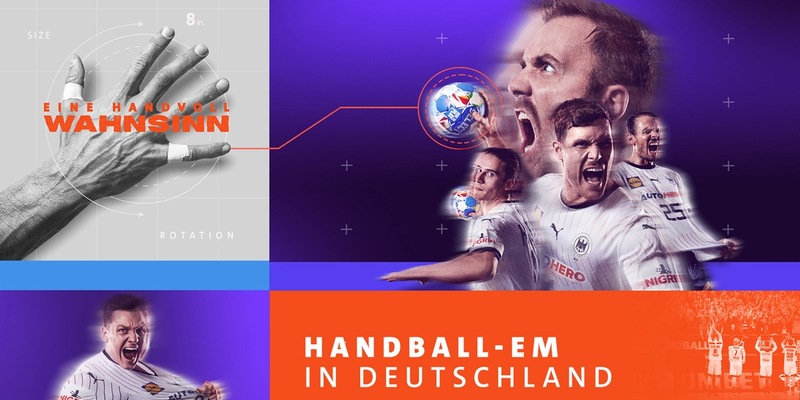 Handball-EM 2024 live in der ARD: Schweden - Deutschland am Sonntag ab 15:00 Uhr im Spiel um Platz Drei, um 17:45 Uhr Finale Frankreich - Dänemark - Foto: presseportal.de