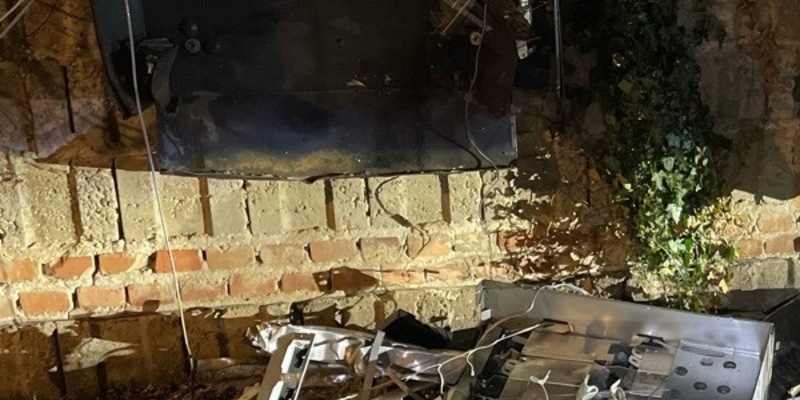 LPI-EF: Erneut Zigarettenautomat gesprengt - Foto: presseportal.de