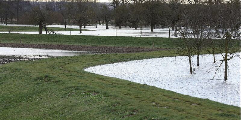 Hochwasserlage im Landkreis Mansfeld-Südharz am 03.01.2024 - Foto: über dts Nachrichtenagentur