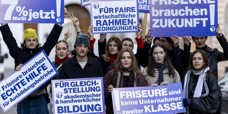 Friseurbranche fordert faire Rahmenbedingungen von der Bundesregierung - Foto: presseportal.de