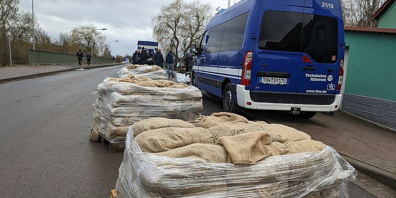 Sandsäcke zum Hochwasserschutz am 04.01.2024 - Foto: über dts Nachrichtenagentur