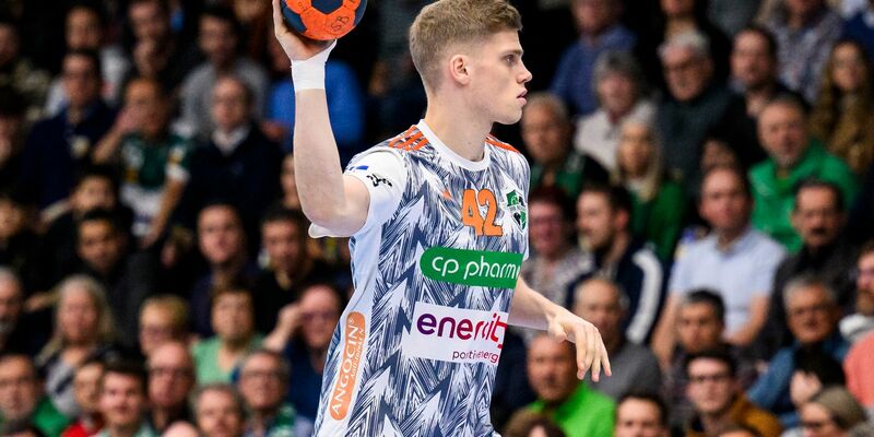 Als EM-Neuling im DHB-Team dabei: Martin Hanne. - Foto: Tom Weller/dpa