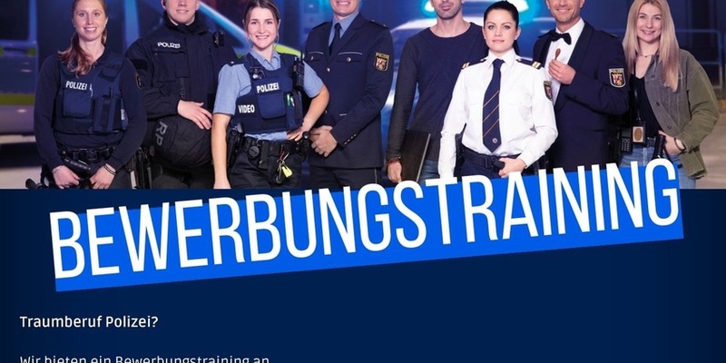 POL-PPRP: Training für Polizeibewerbung - Foto: presseportal.de