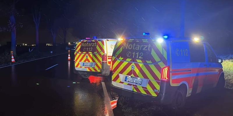 FW Selfkant: Schwerer Verkehrsunfall - Foto: presseportal.de