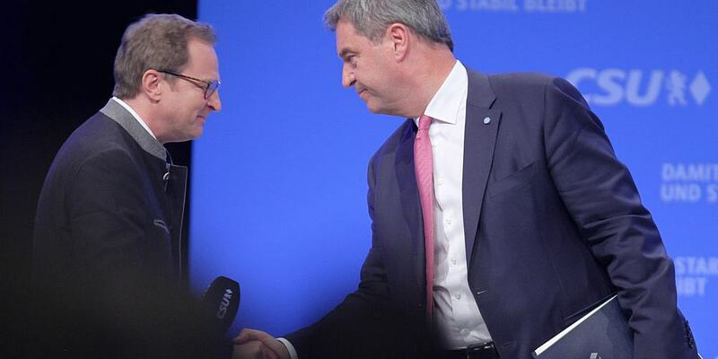 Martin Huber und Markus Söder (Archiv) - Foto: über dts Nachrichtenagentur