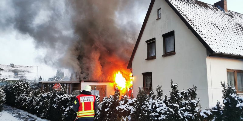 POL-CE: Brand eines Geräteschuppens - Foto: presseportal.de