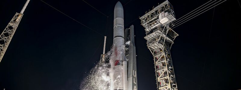 Start der ULA Vulcan VC2S-Rakete für die Peregrine Mission One (PM1) in Cape Canaveral. - Foto: ---/ULA/PA Media/dpa