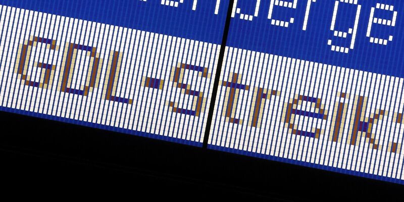 Im Personenverkehr soll der Streik der Lokführergewerkschaft GDL am Mittwochmorgen um 2 Uhr beginnen und wie im Güterverkehr bis Freitagabend, 18 Uhr, andauern. - Foto: Bernd Wüstneck/dpa